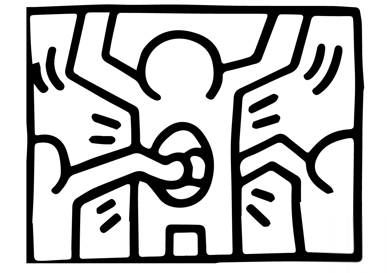 Pop Shop 1 by Keith Haring