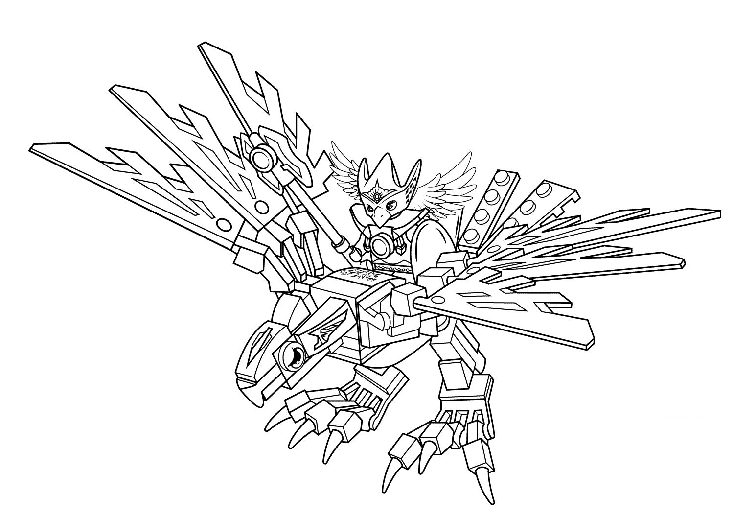 Lego Chima Eagle Legend Beast