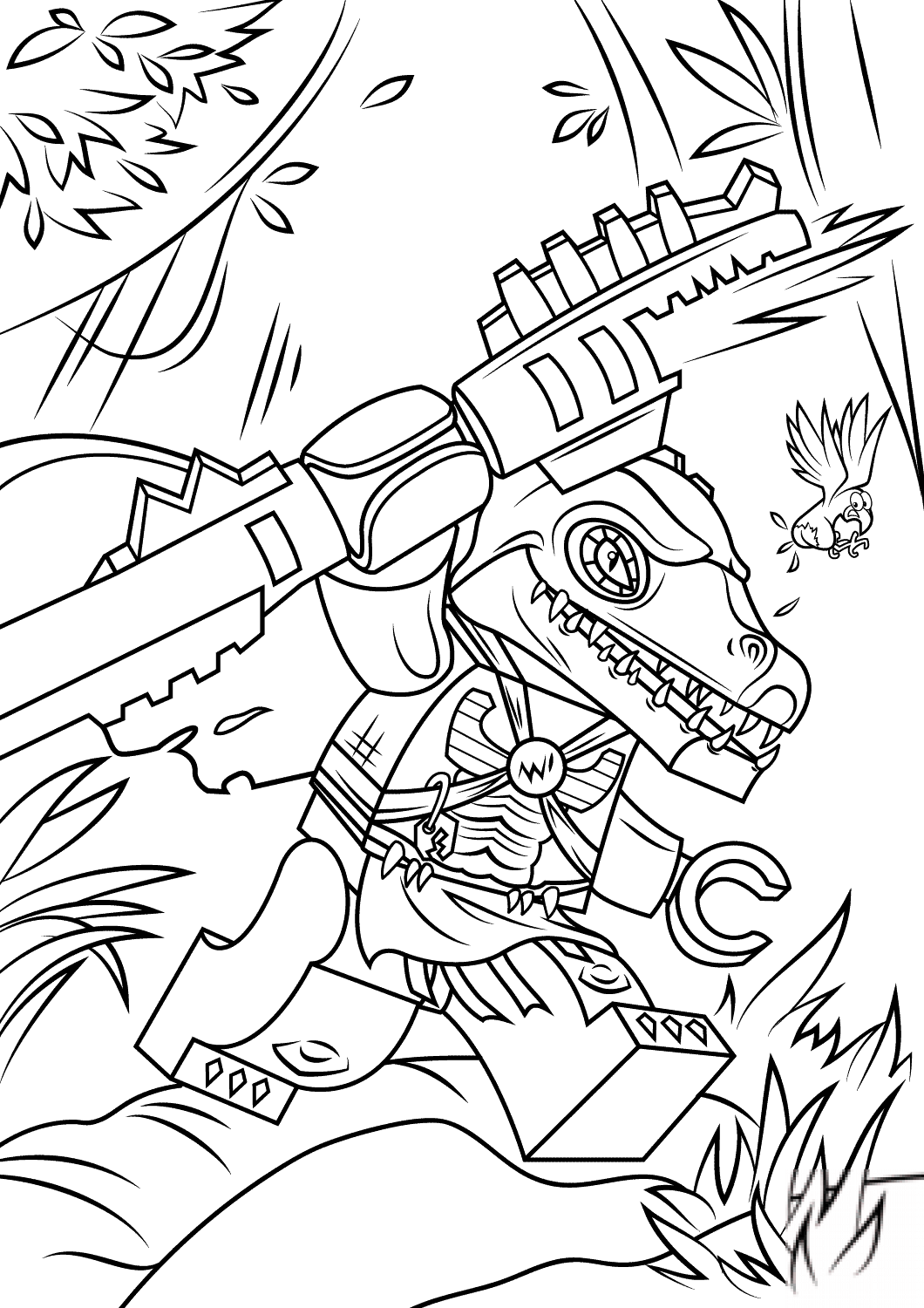 Lego Chima Cragger