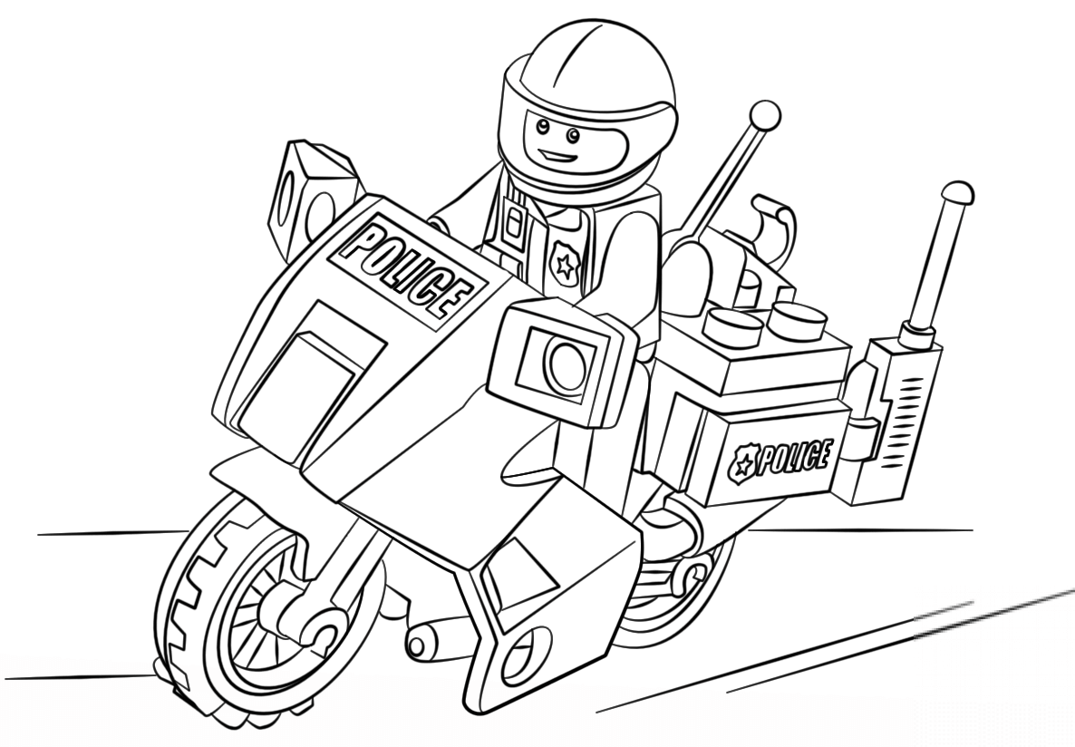 Klocki Lego Motopolicja