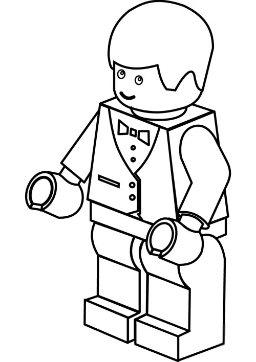 kolorowanka Klocki Lego City