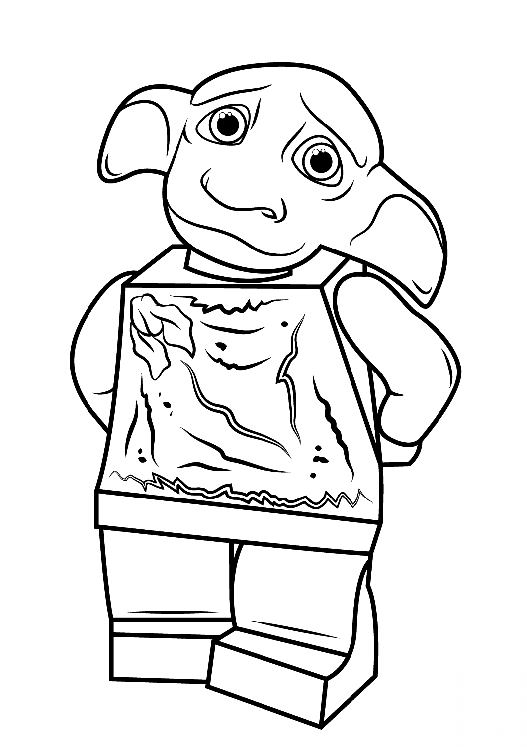Klocki Lego Dobby z Harrego Pottera