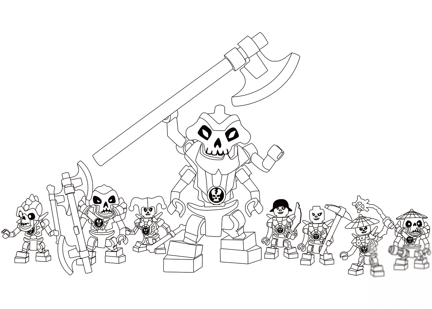 Lego Ninjago Skulkin
