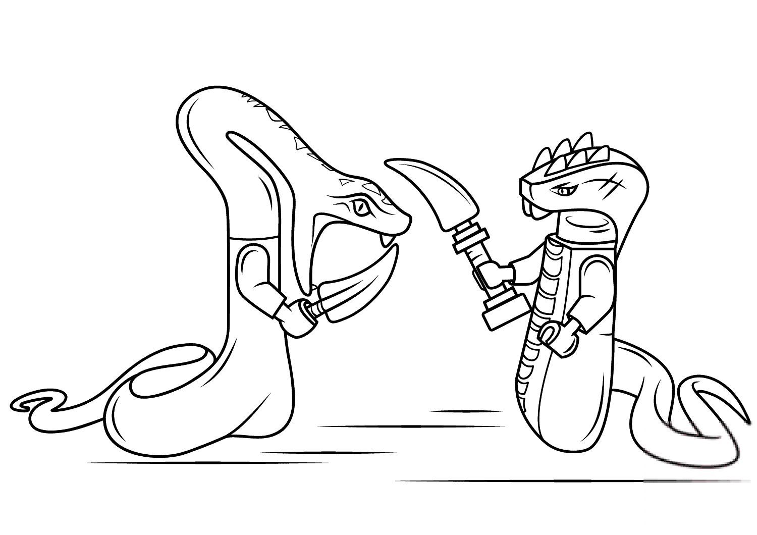 Lego Ninjago Snakes