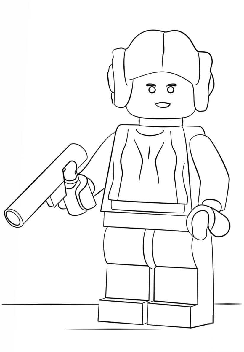 Klocki Lego Księżniczka Leia