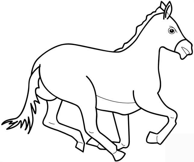 Galopujący koń