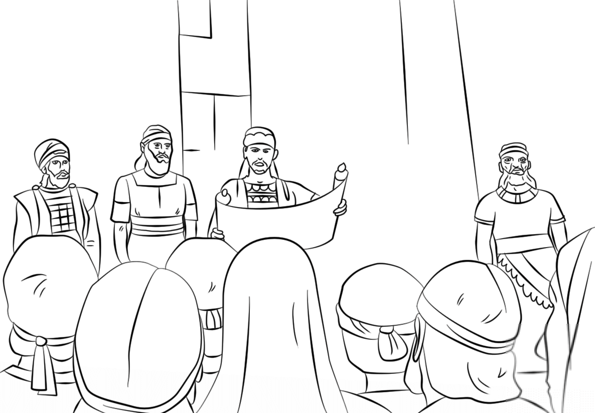 kolorowanka Króla Jozjasza