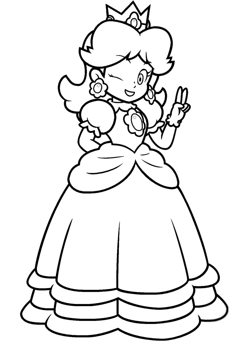 Mario Księżniczka Daisy