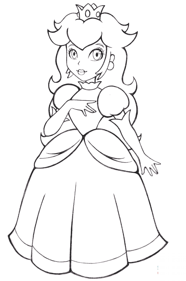 Beautiful Princess Peach