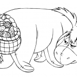 Eeyore with Easter Basket