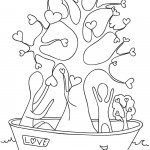A Tree with Hearts