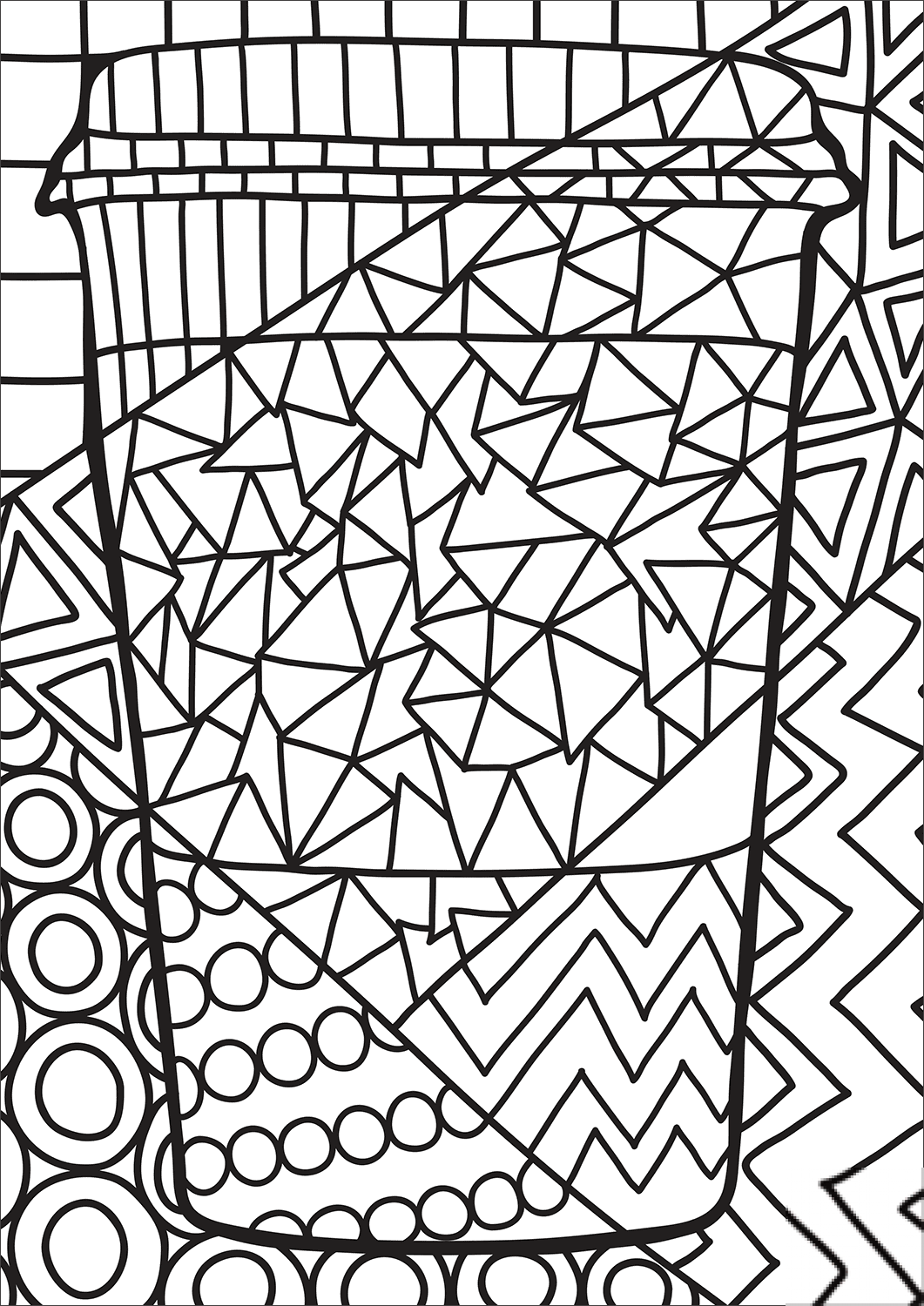 Pop Art Paper Cup