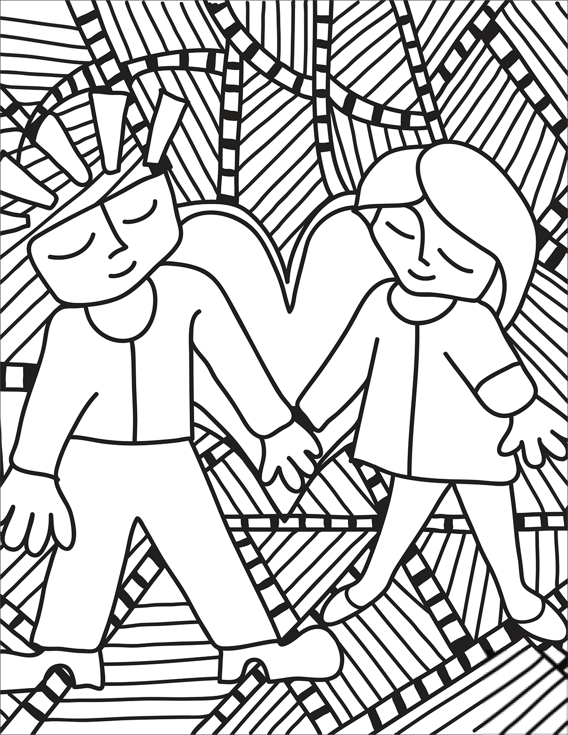 Pop Art Couple