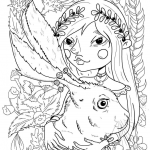 A Girl with Rabbit