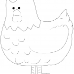Cartoon Hen
