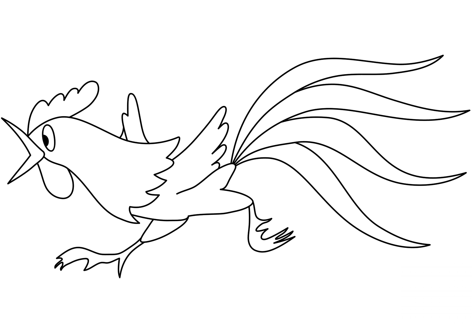 Running Rooster