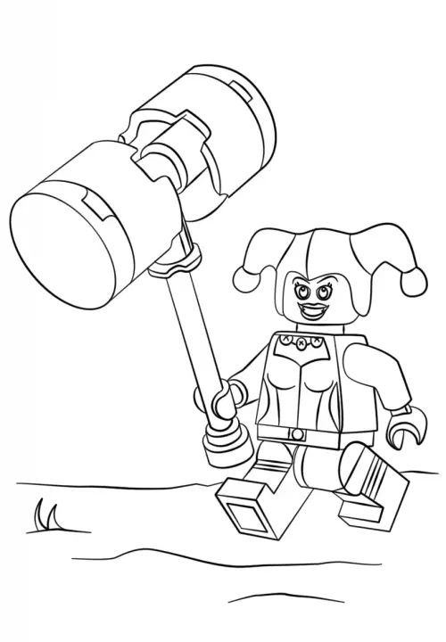 kolorowanka Lego