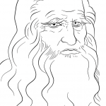 Leonardo da Vinci Self Portrait