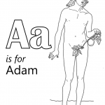 Litera A jak Adam