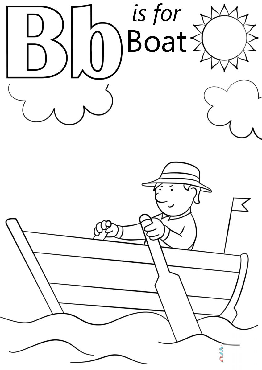 Letter B is for Boat