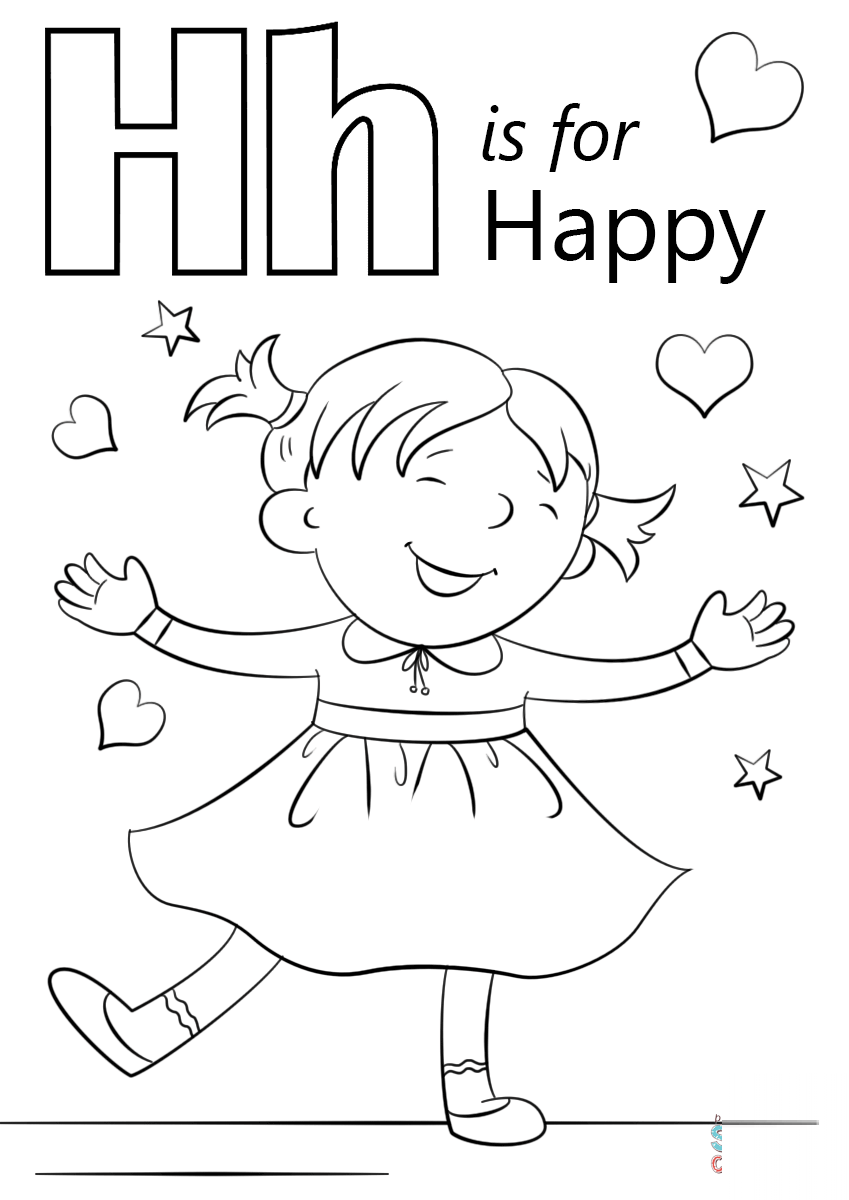 Letter H is for Happy