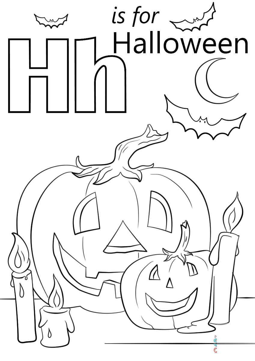 Letter H is for Halloween