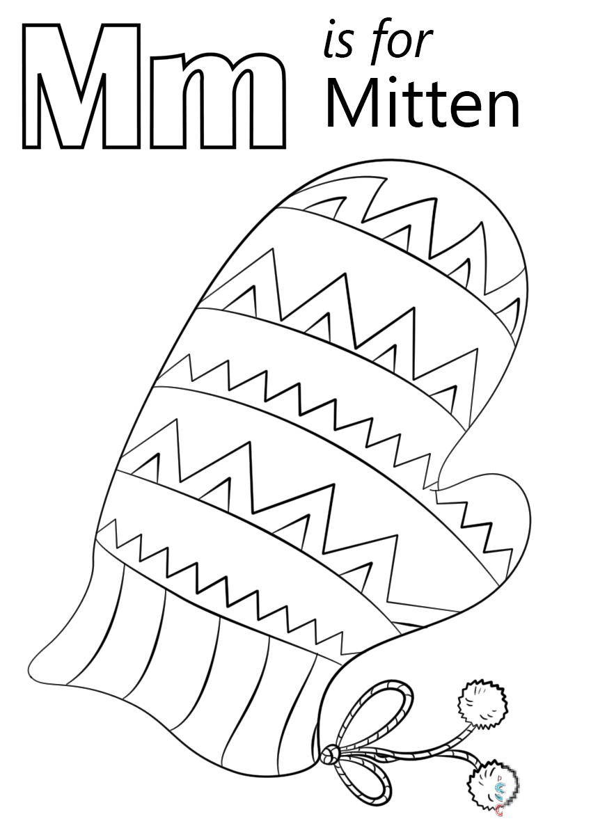 Letter M is for Mitten