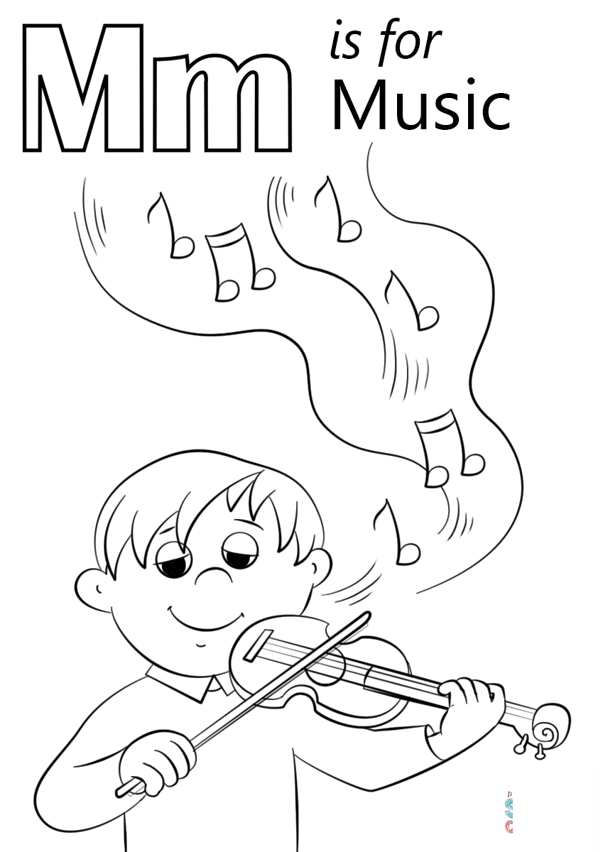 Letter M is for Music
