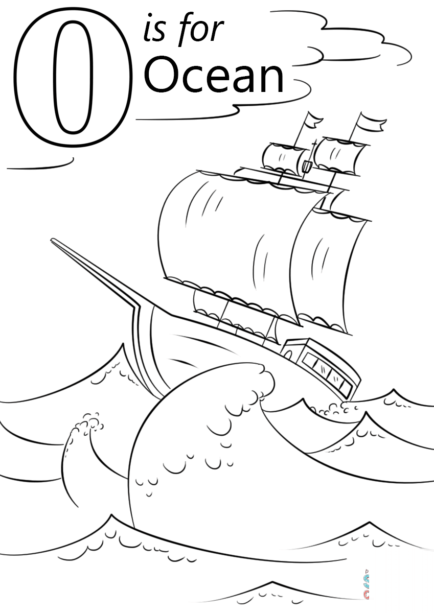 Letter O is for Ocean