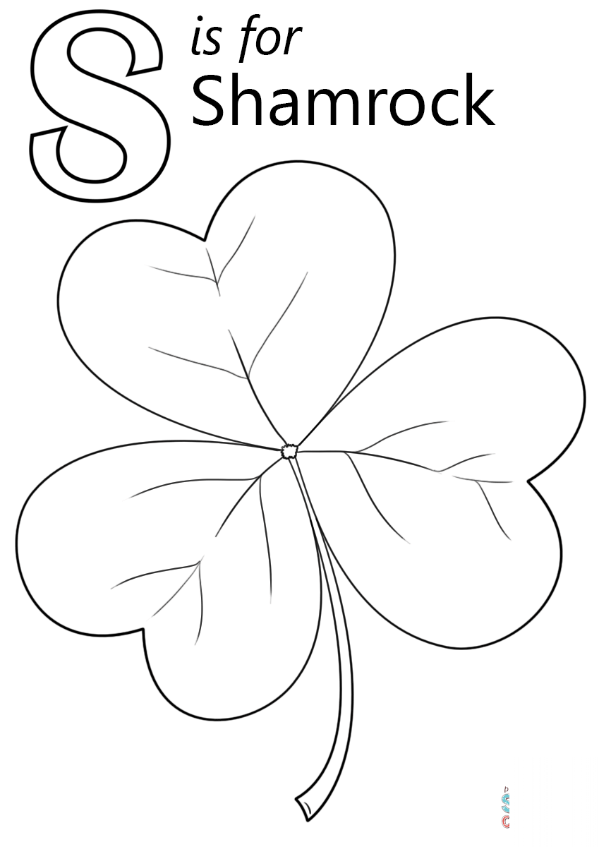 kolorowanka Letter S