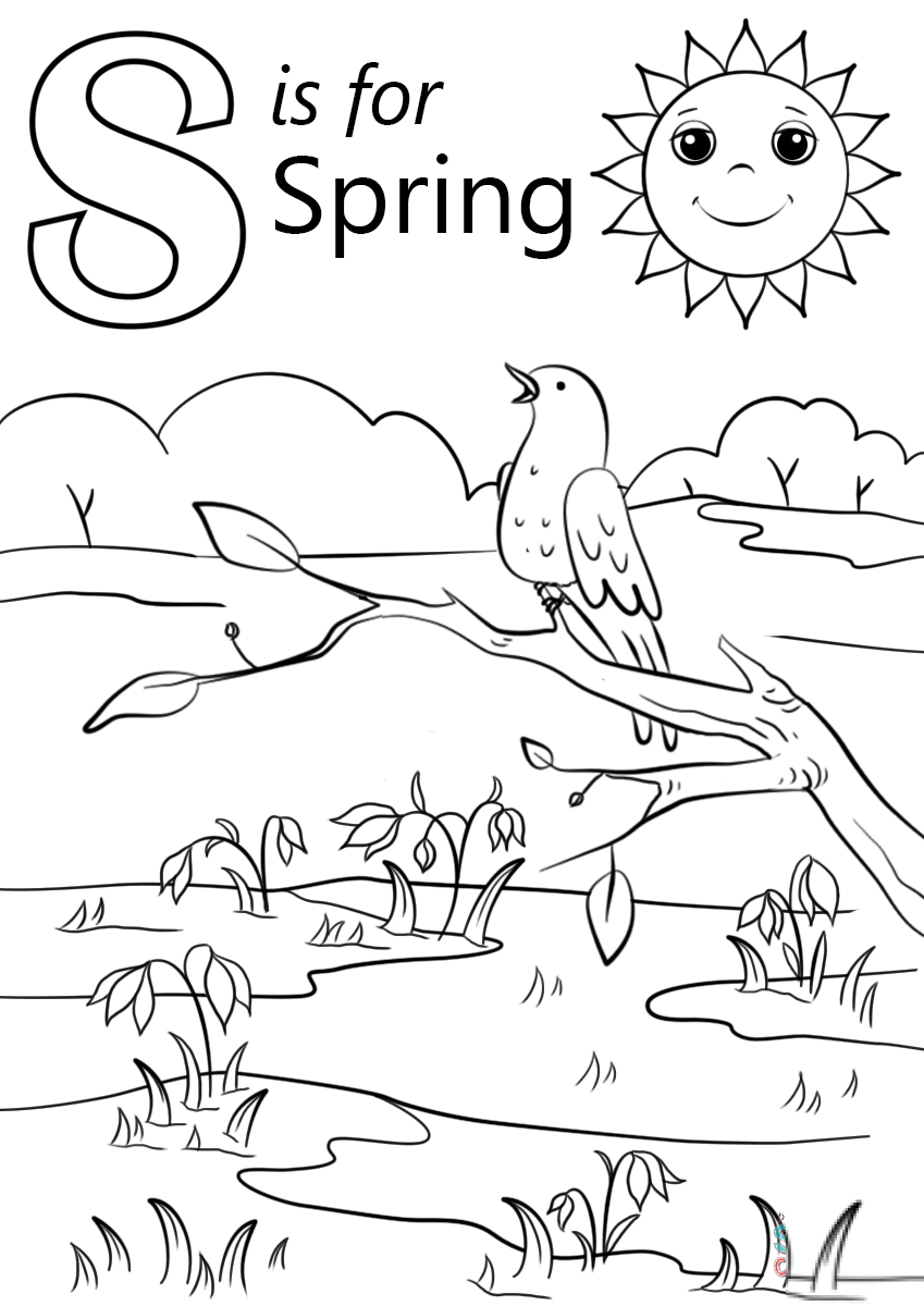 Letter S is for Spring