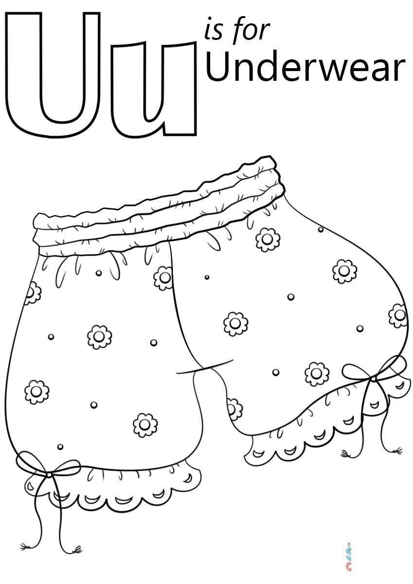 U is for Underwear