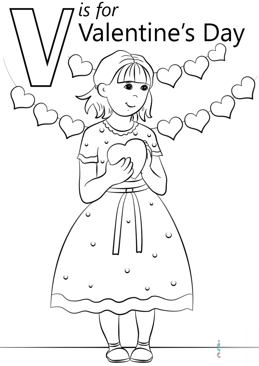 V is for Valentine's Day