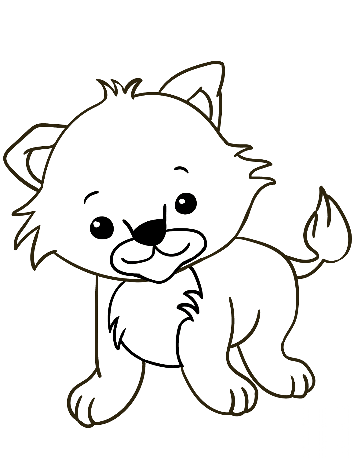 Cute Lion Cub