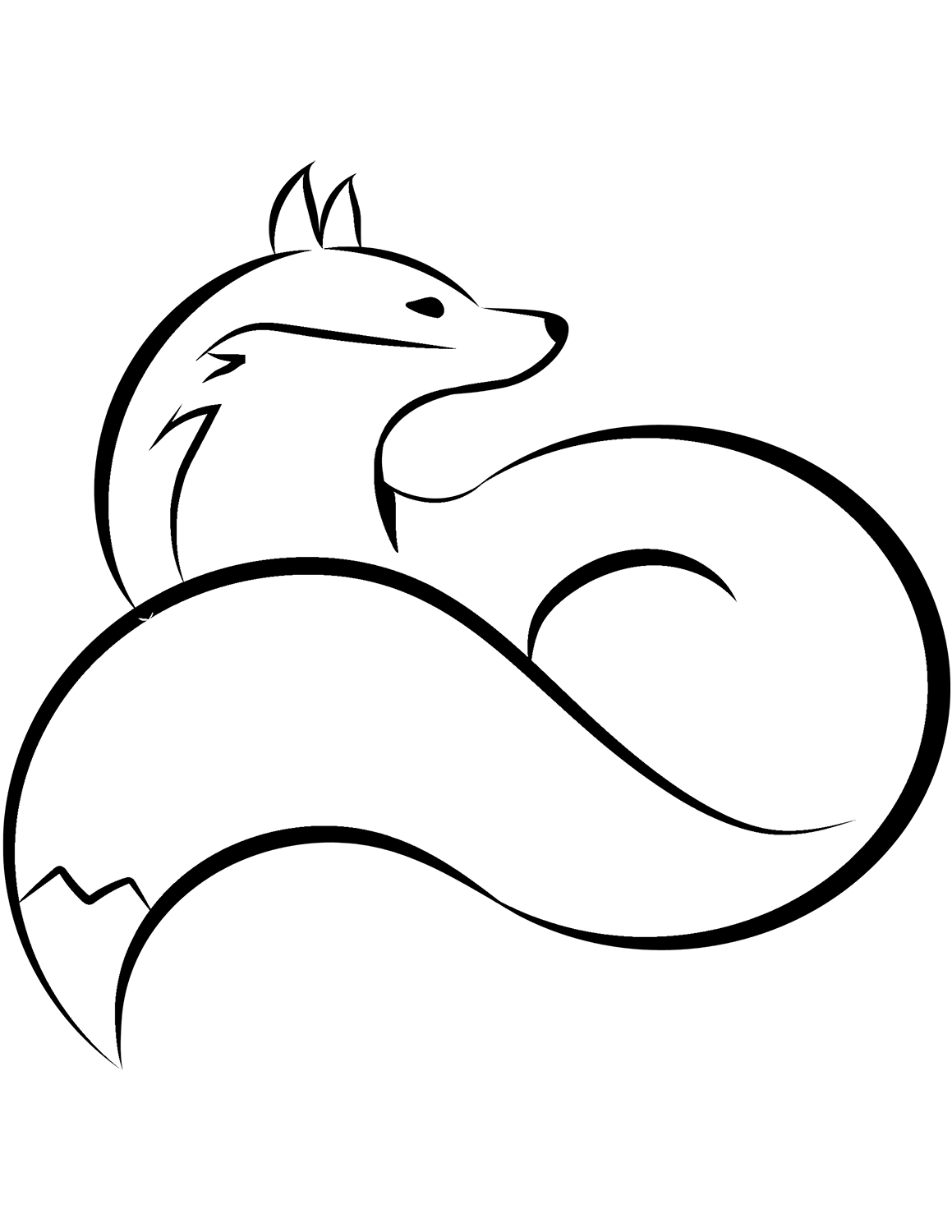 Curled Fox