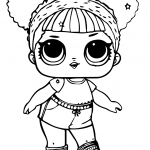 LOL Doll Hoops MVP Glitter