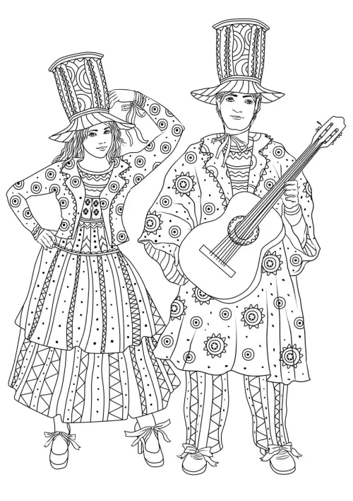 kolorowanka Louisiana