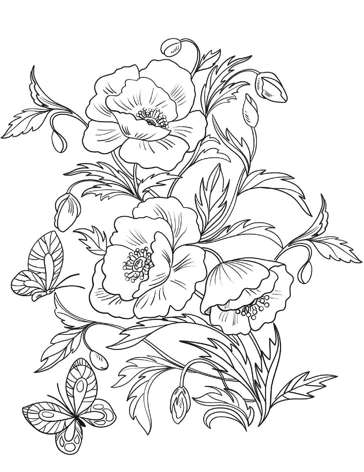 Blossom Poppies