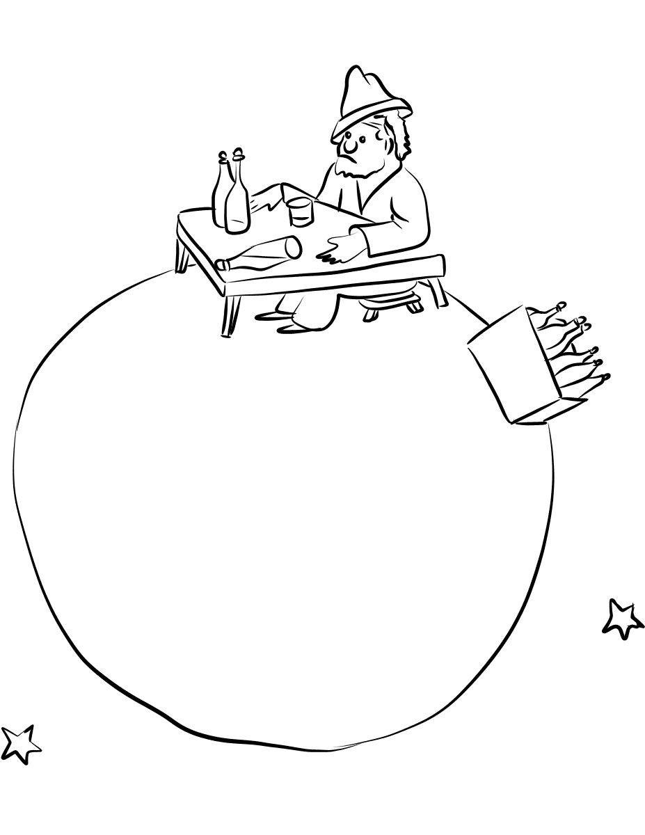 The Little Prince Visits the Tippler