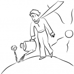 Little Prince Tended the Flower