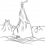 The Little Prince Climbs a Mountain...