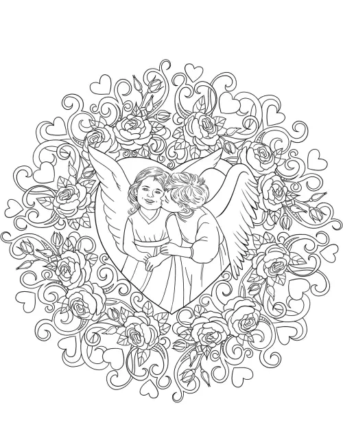 kolorowanka Mandala
