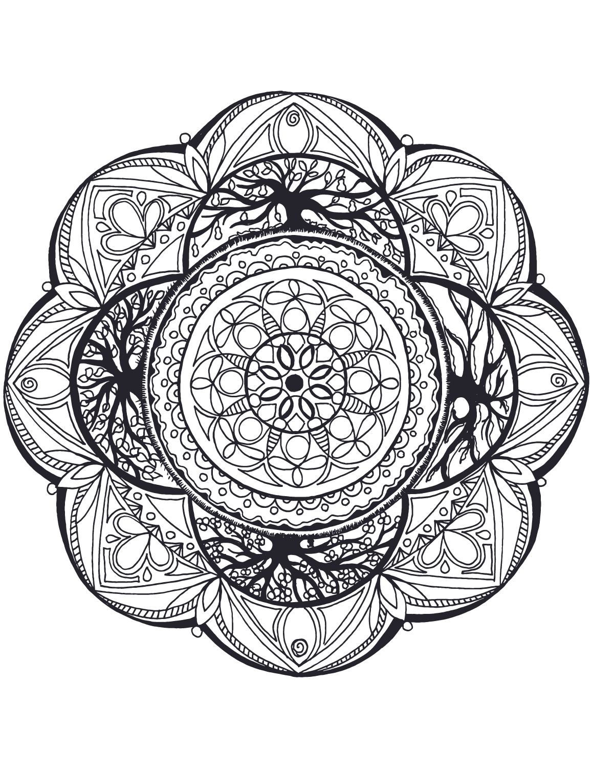 Manada with Tree of Life