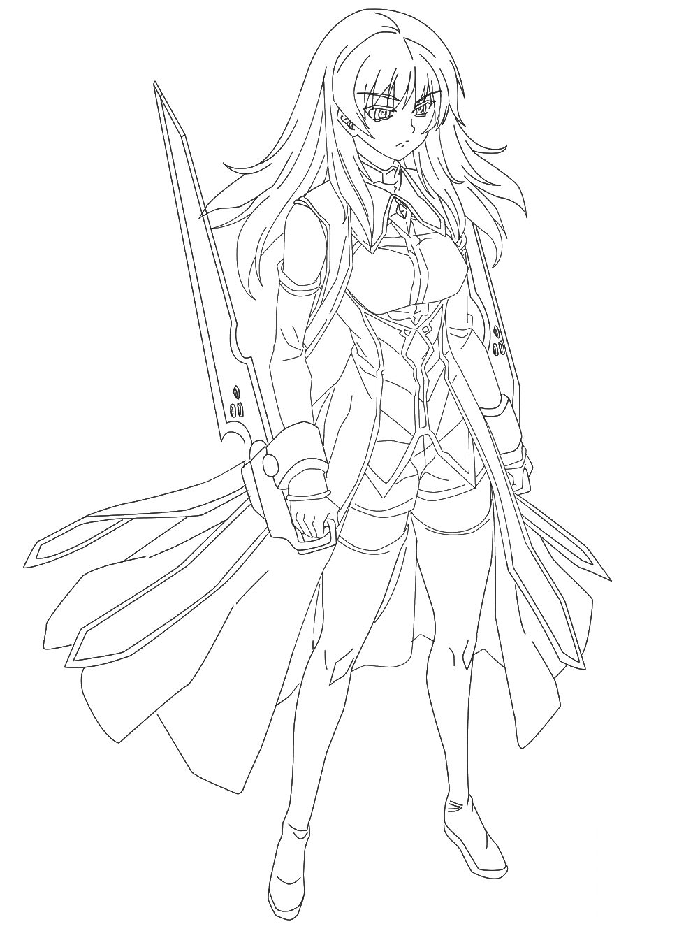 kolorowanka Manga Freezing