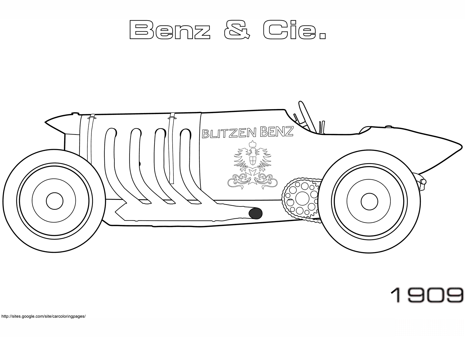 1909 Blitzen-Benz 200 PS