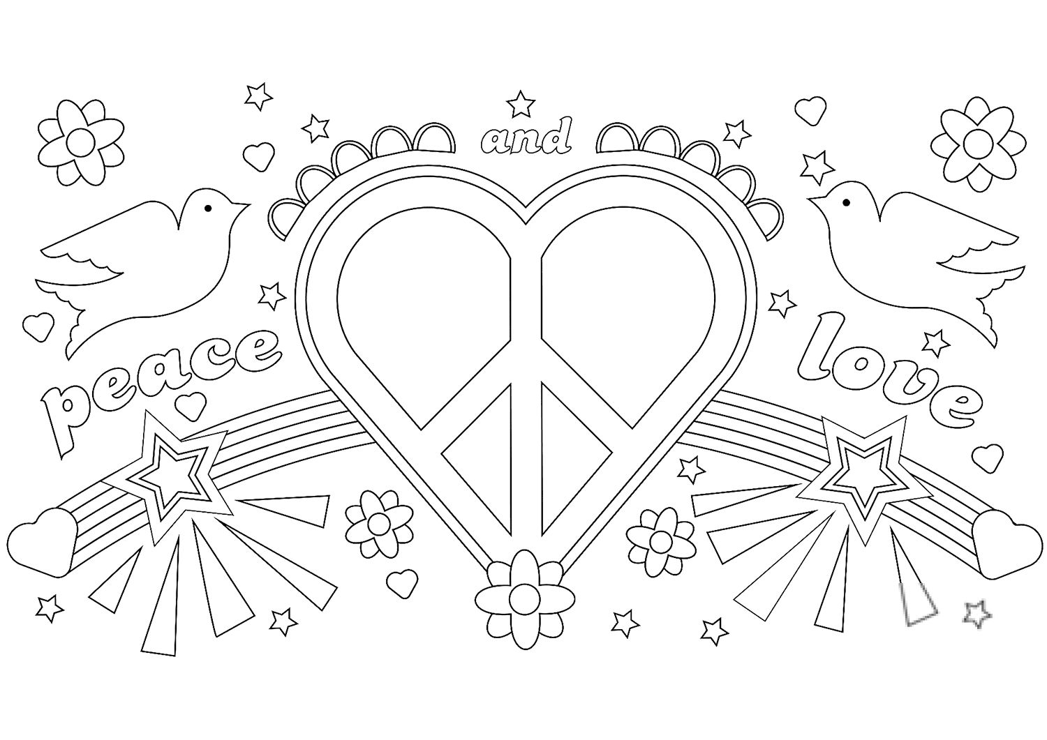 kolorowanka Międzynarodowy Dzień Pokoju