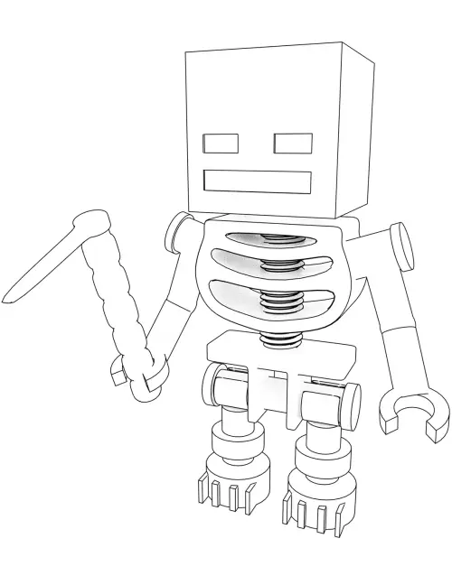 kolorowanka Minecraft