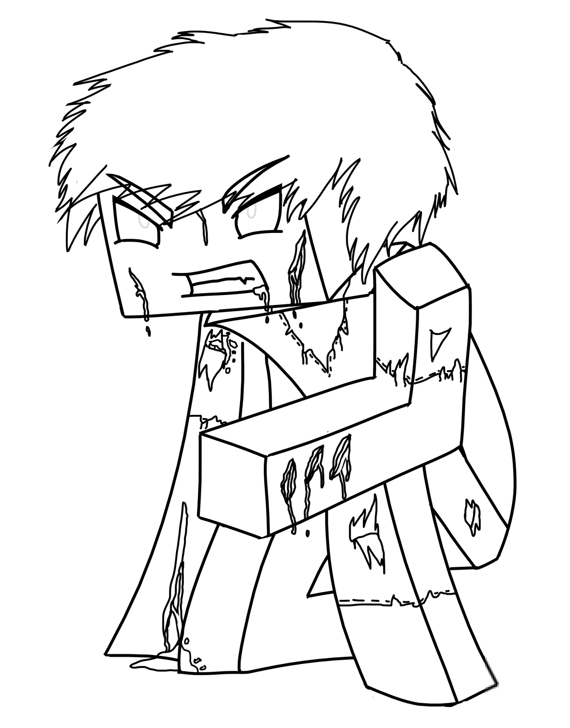 Herobrine z Minecraftu