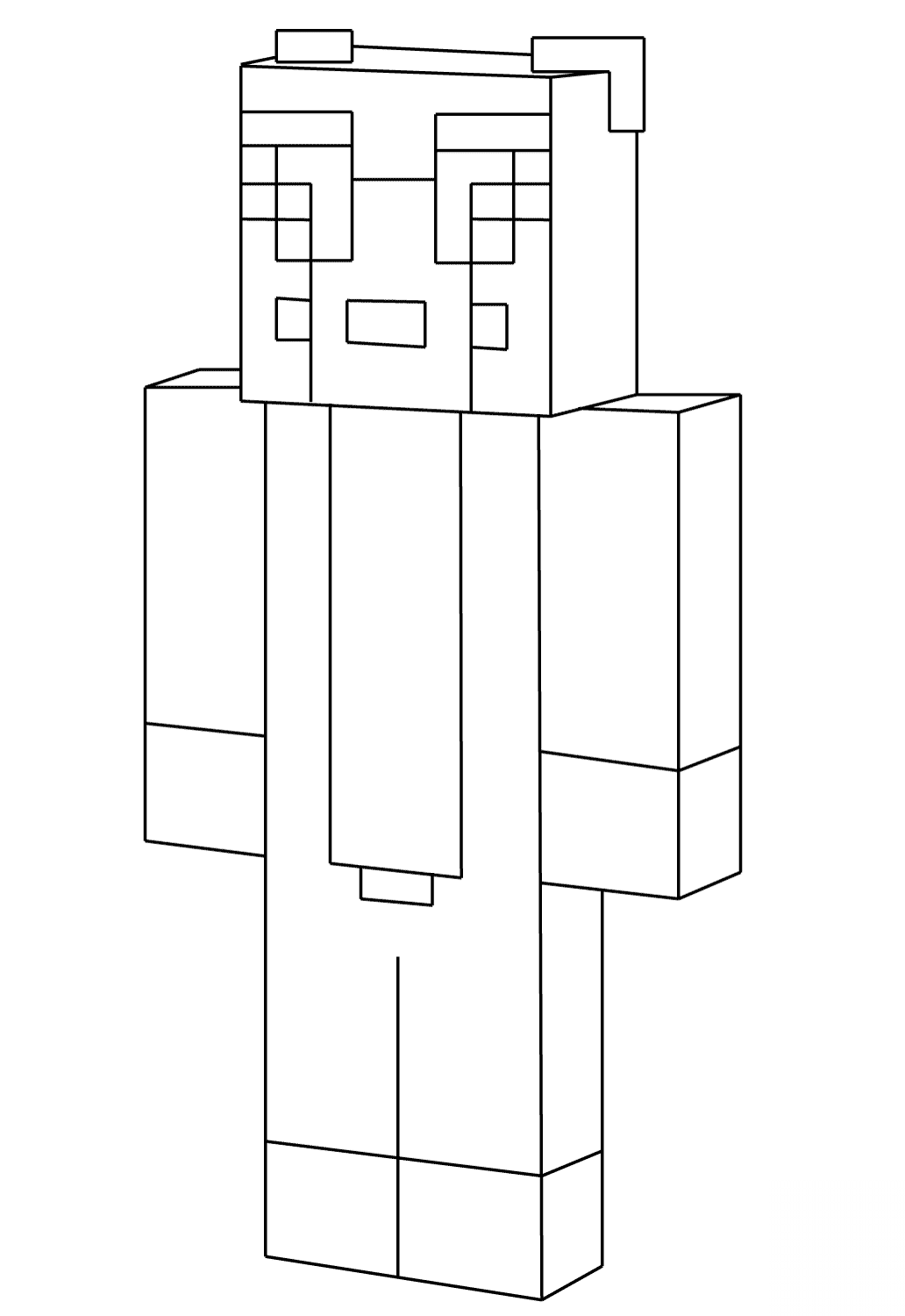 Stampy długonosy z Minecraftu