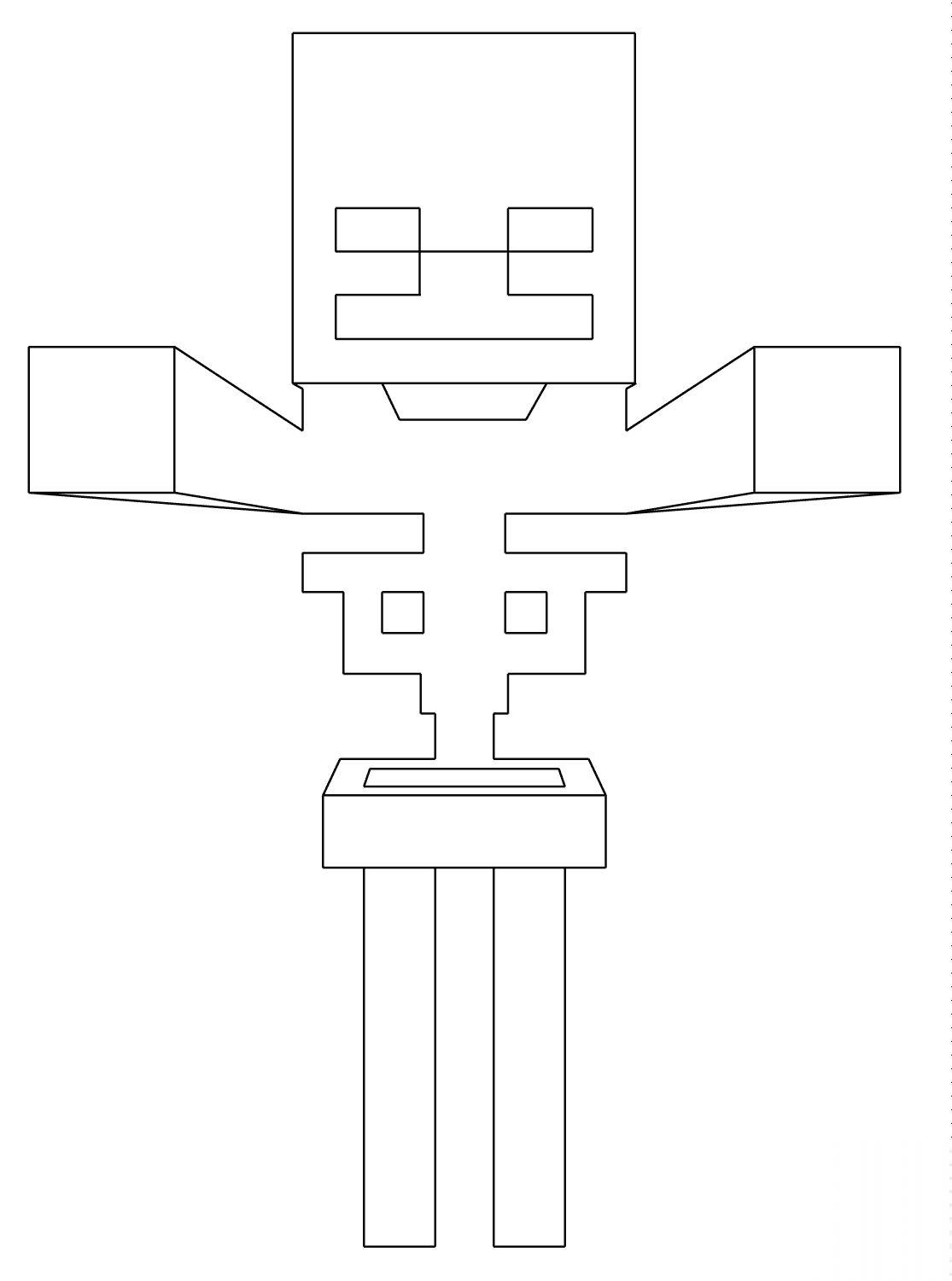 Kościotrup z Minecraftu